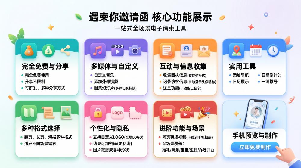 沙龙活动H5请柬零基础教程｜不用懂设计，3分钟轻松做出高级感邀请函